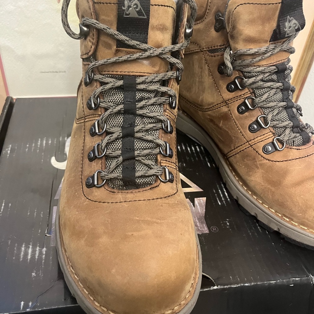 Rocky Tan Leather Outdoor Boots
